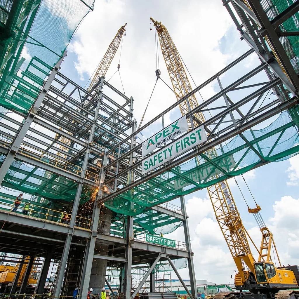 Interior de nave logística